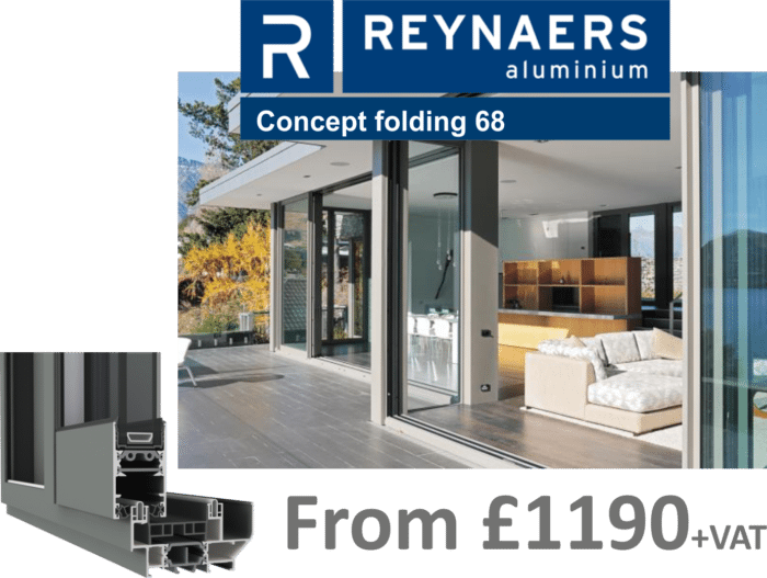 Reynaers Concept 68 Bifold Door